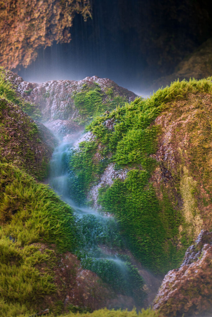 verträumter Wasserfall